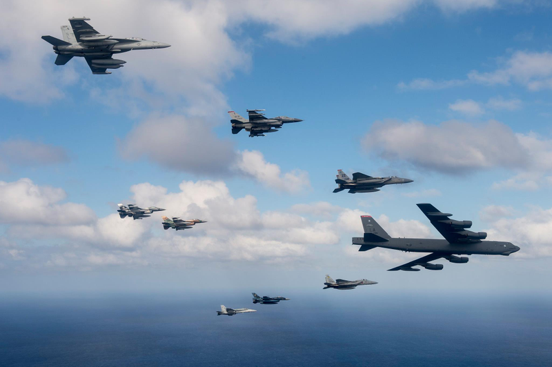 Illustration for article titled This Pacific Air Drill Trains Allies To Both Save Lives And Take Them